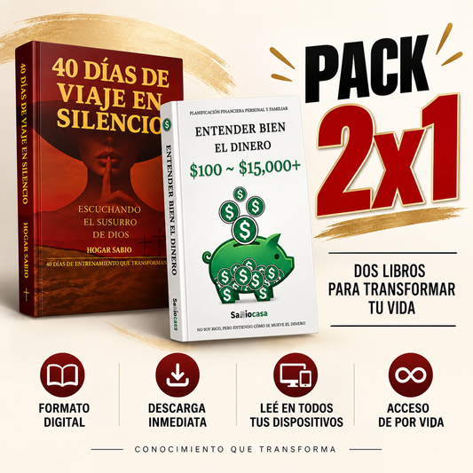 PACK 2x1💰 + 3 Bonus de regalo 🎁