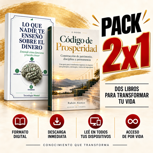 PACK 2x1💰 + 3 Bonus de regalo 🎁